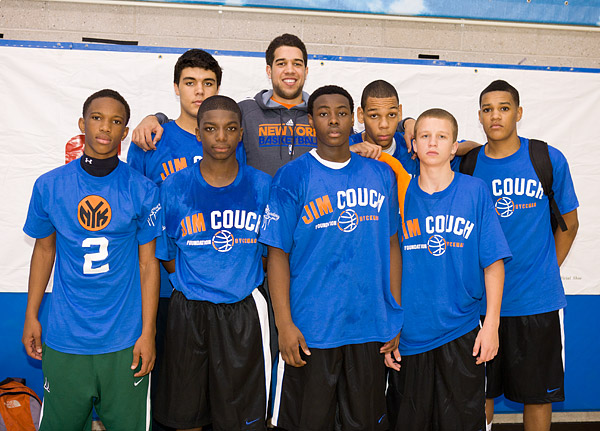 Landry Fields with one of the teams