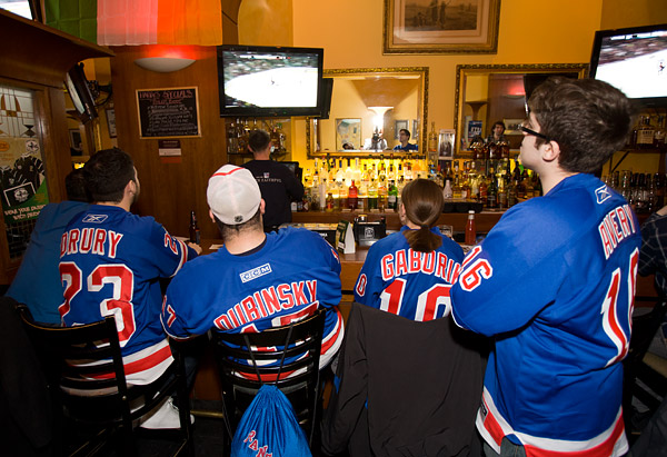 New York Rangers viewing party